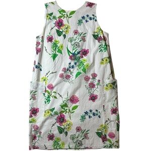 Anthropologie Floral Sleeveless Dress